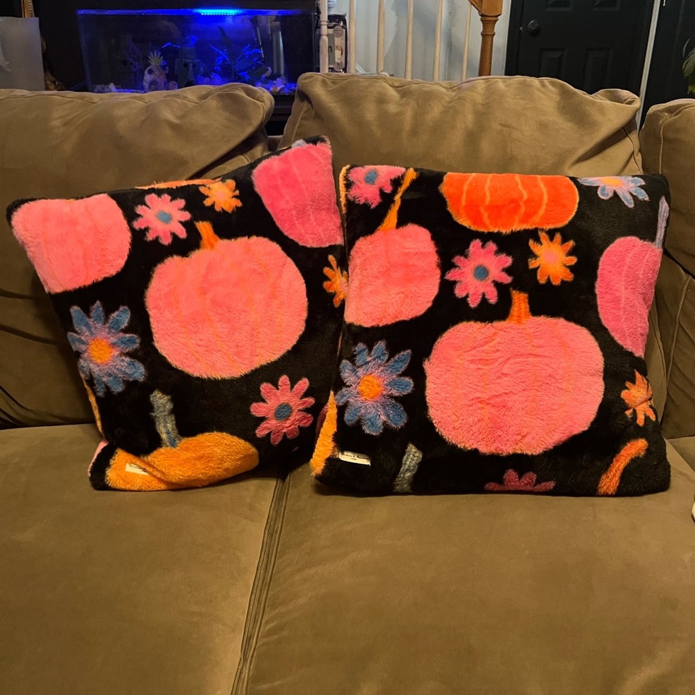 Chelsea & Theodore Pumpkin Pillows
